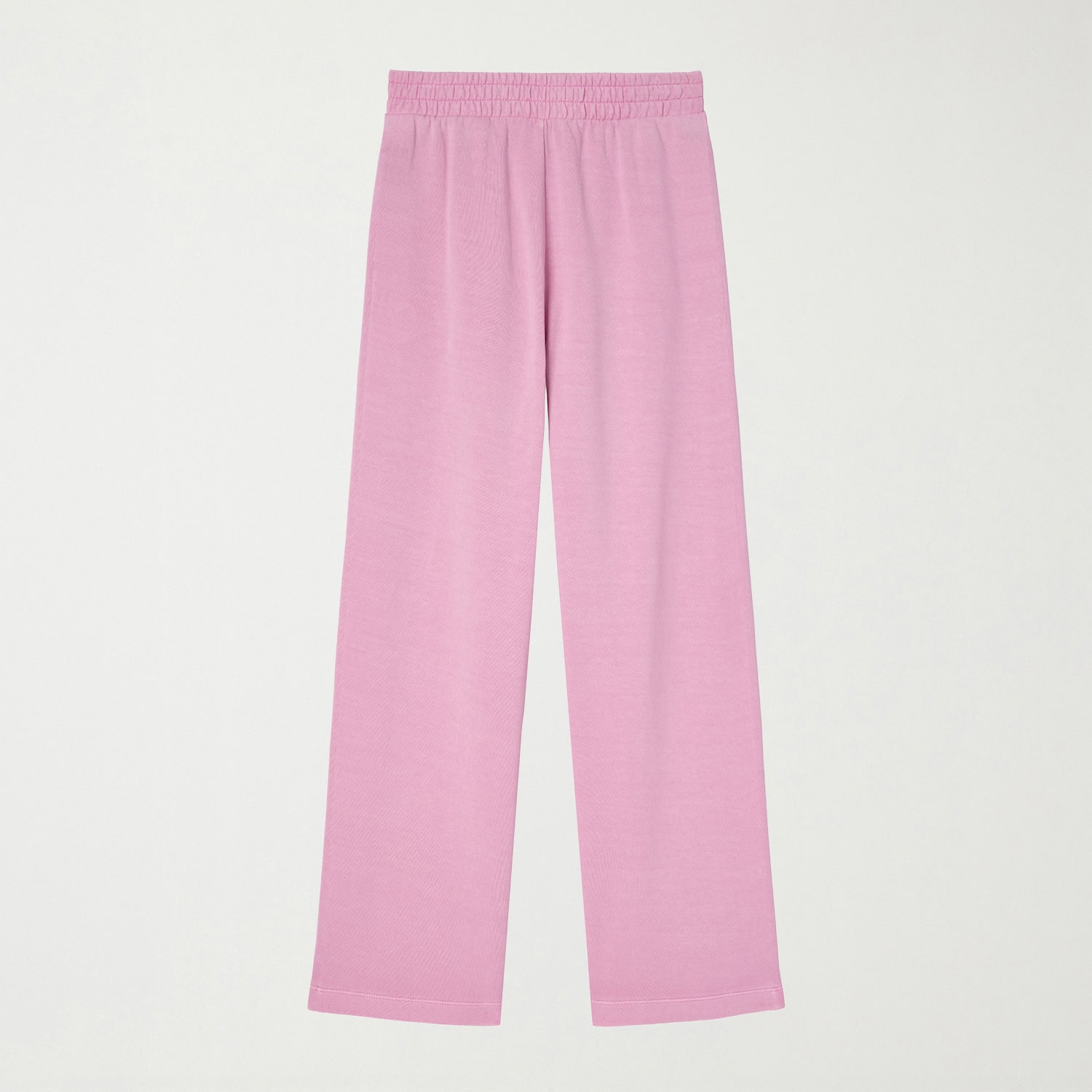 PUMA Big Kid Girls Mid Rise Wide Leg Regular Fit French Terry Pull-On Pant