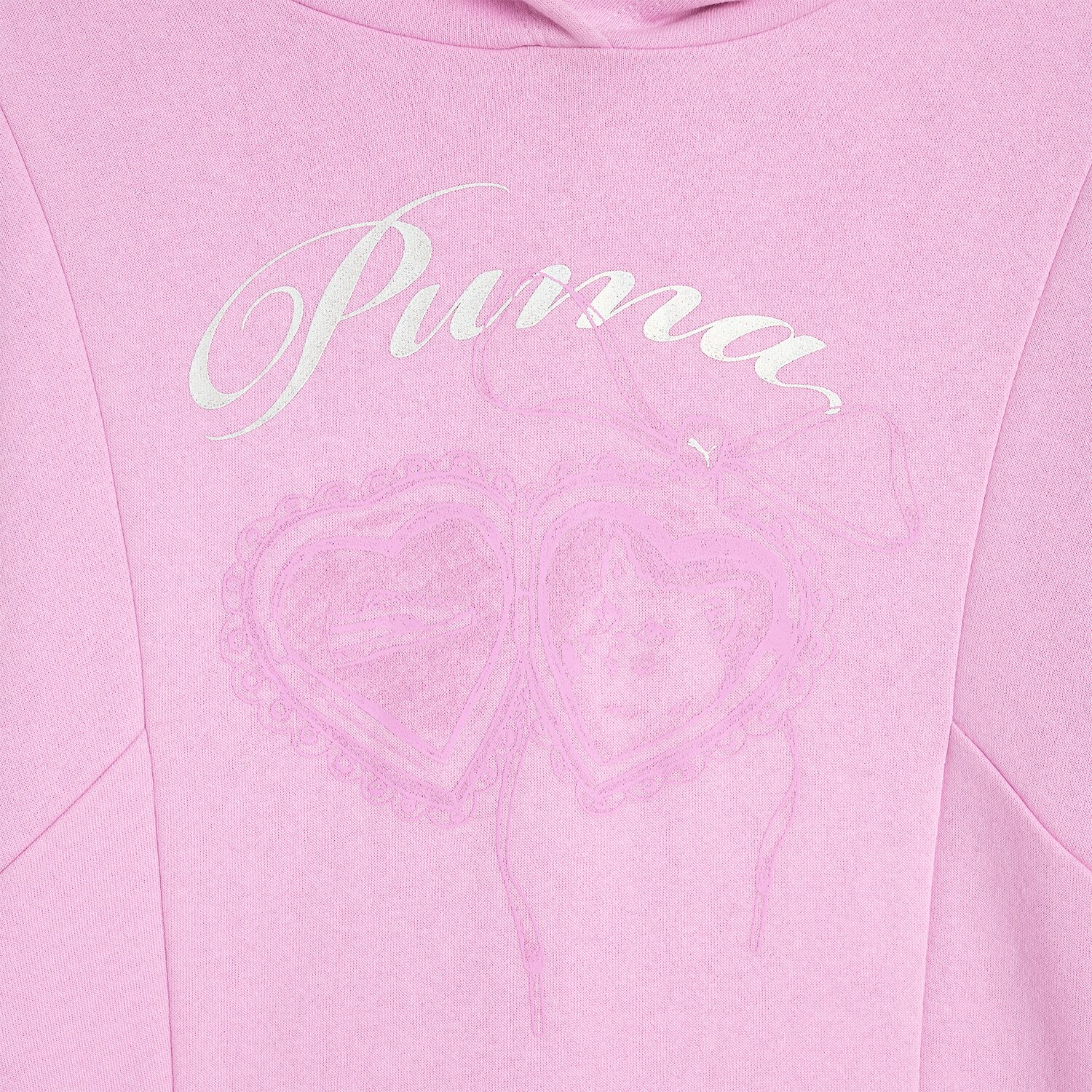 PUMA Big Kid Girls Long Sleeve Fleece Active Hoodie