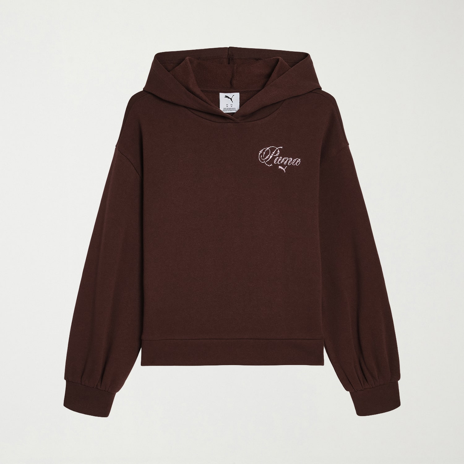 PUMA Big Kid Girls Long Sleeve Active Hoodie