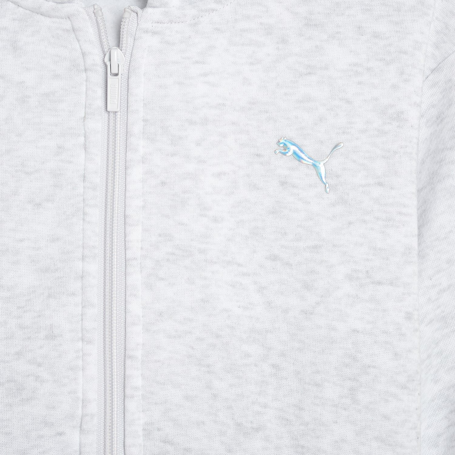 PUMA Big Kid Girls Long Sleeve Fleece Zipper Active Hoodie