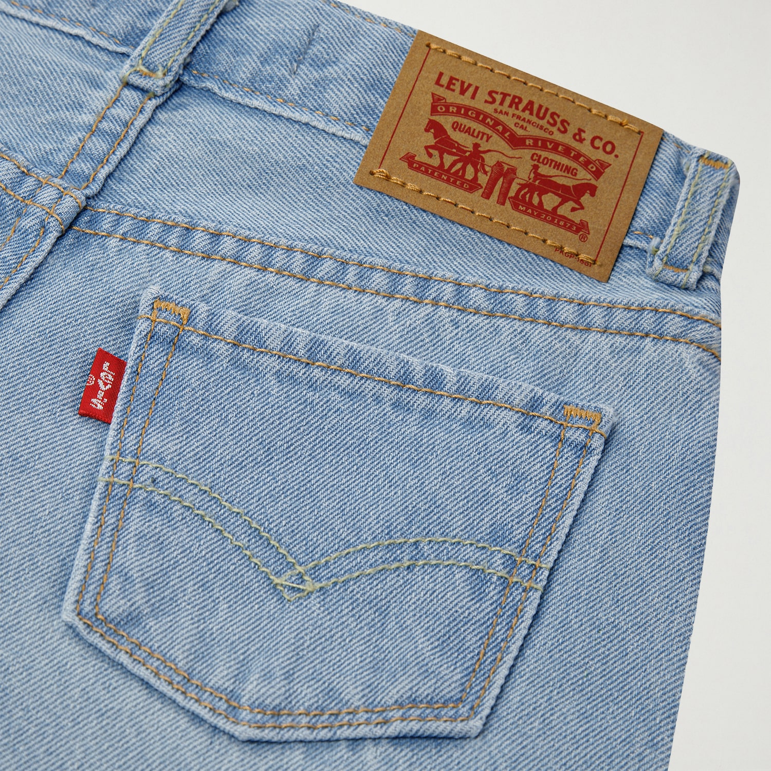 Levi's® Big Kid Girls Adjustable Waist High Rise Baggy Fit Jean