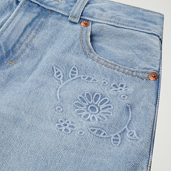 Levi's® Big Kid Girls Adjustable Waist High Rise Baggy Fit Jean