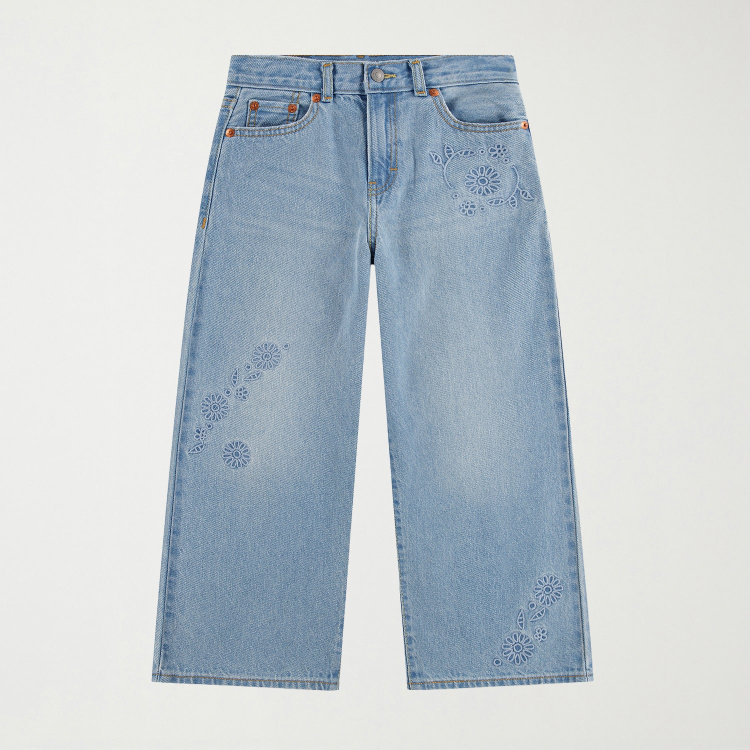 Levi's® Big Kid Girls Adjustable Waist High Rise Baggy Fit Jean