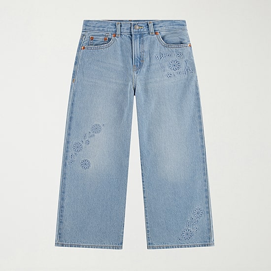 Levi's® Big Kid Girls Adjustable Waist High Rise Baggy Fit Jean