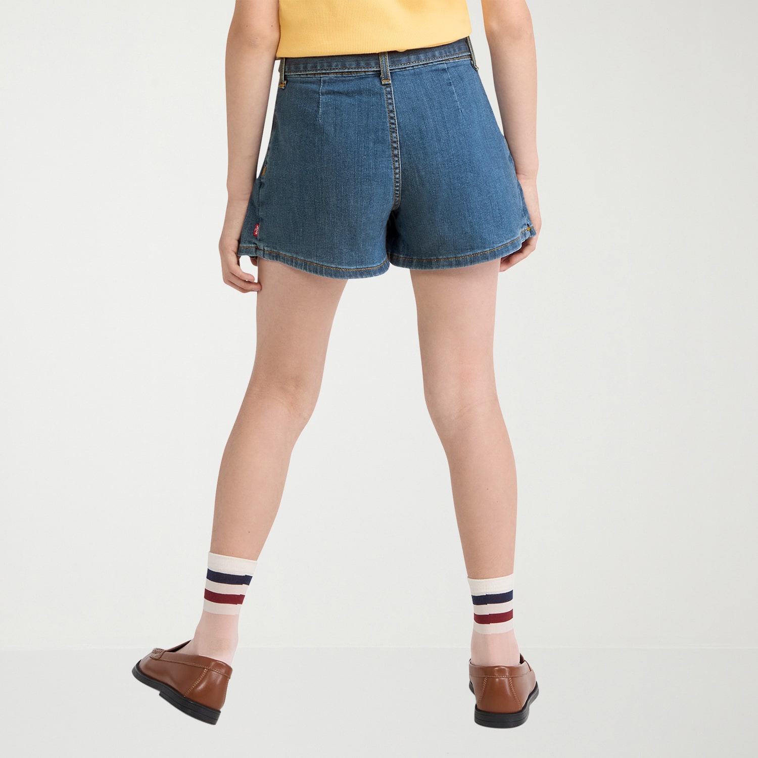 Levi's® Big Kid Girls Belted Woven Skort