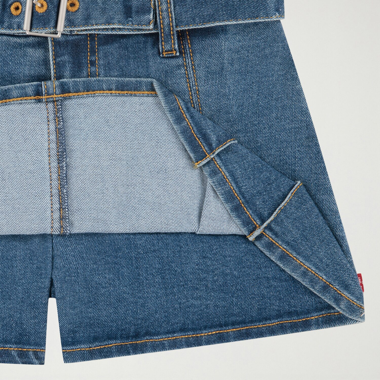 Levi's® Big Kid Girls Belted Woven Skort