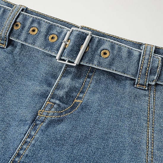 Levi's® Big Kid Girls Belted Skort