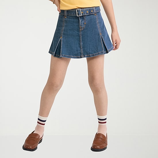 Levi's® Big Kid Girls Belted Skort
