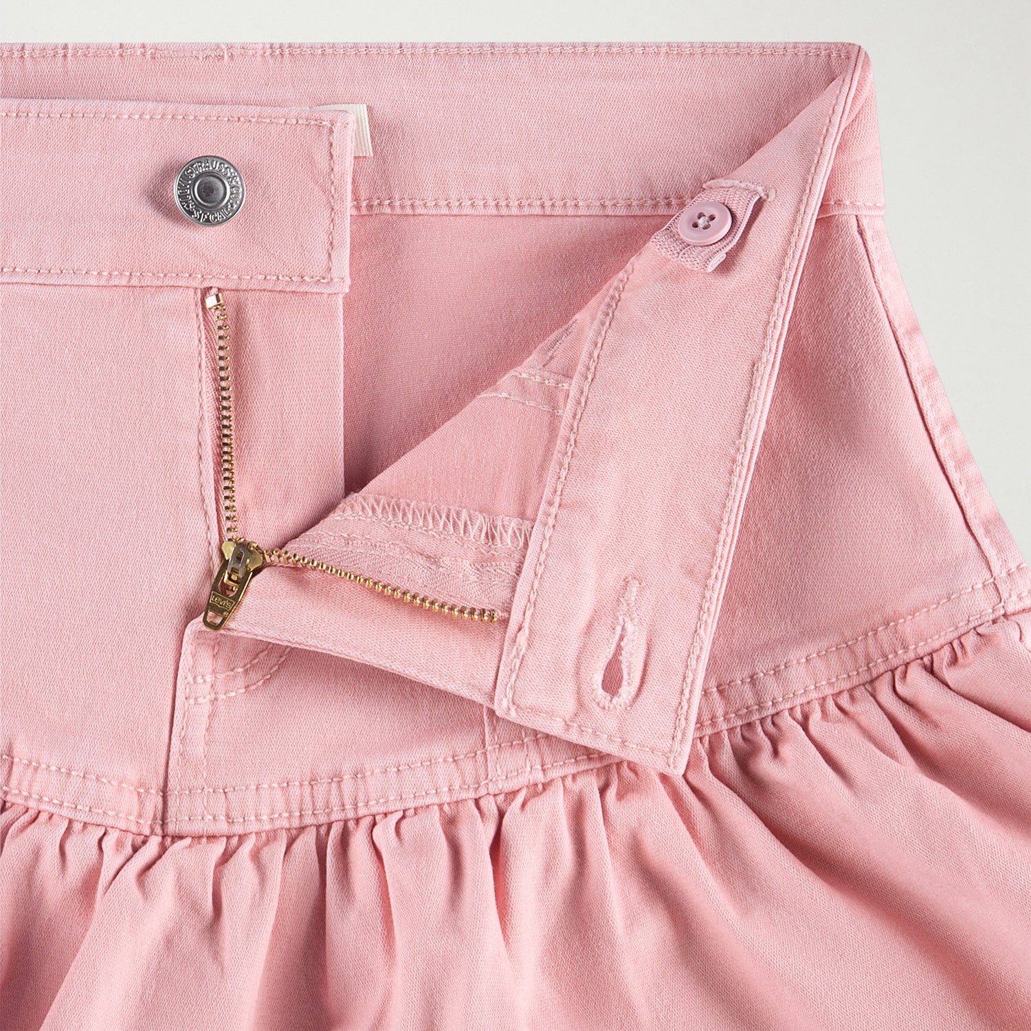 Levi's® Big Kid Girls Adjustable Waist Woven Skort