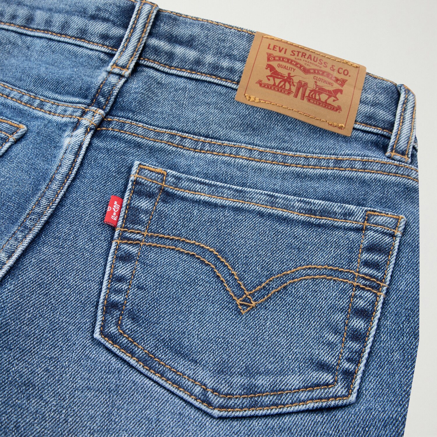 Levi's® Big Kid Girls Adjustable Waist Flare Leg Jean