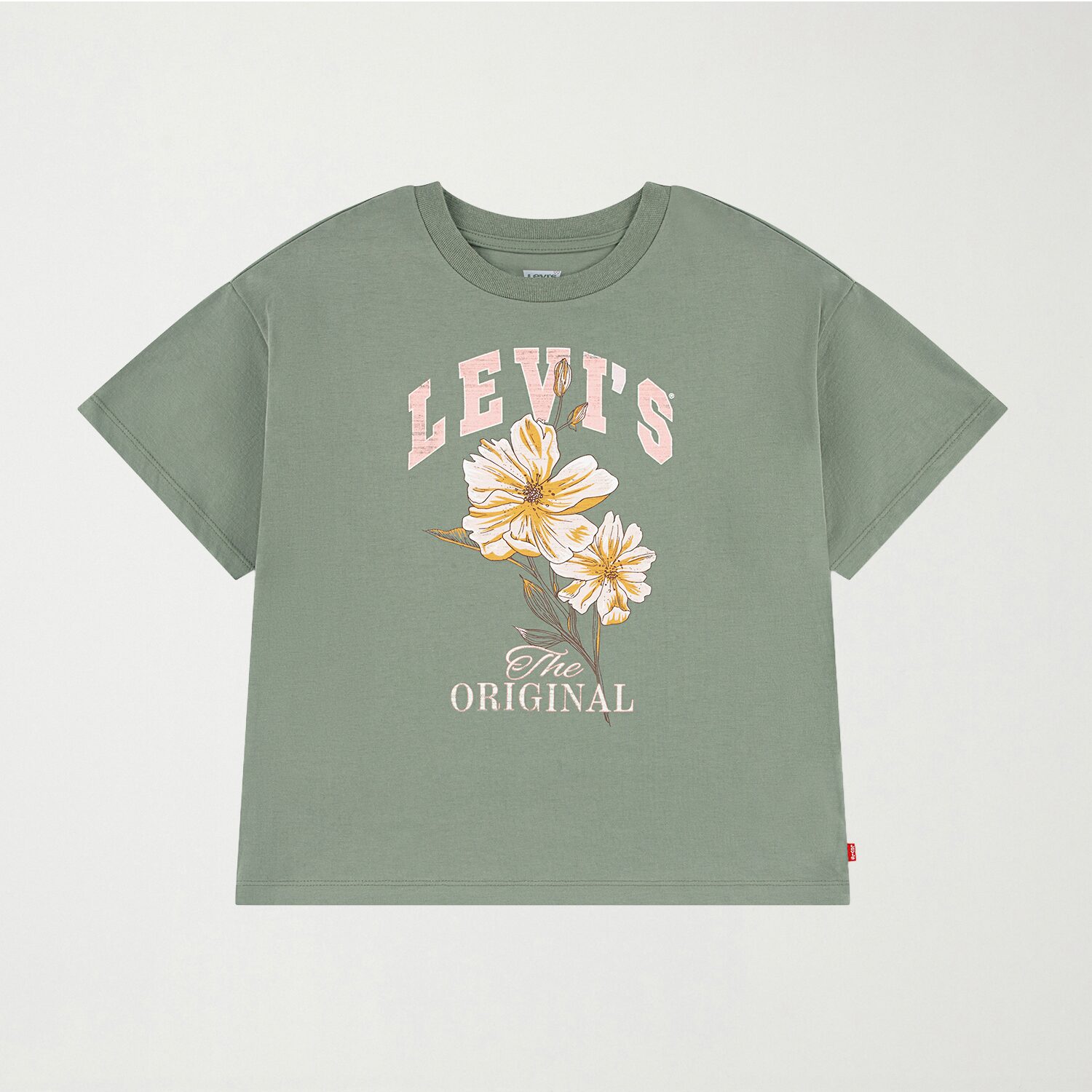 Levi's® Big Kid Girls Crew Neck Short Sleeve T-Shirt