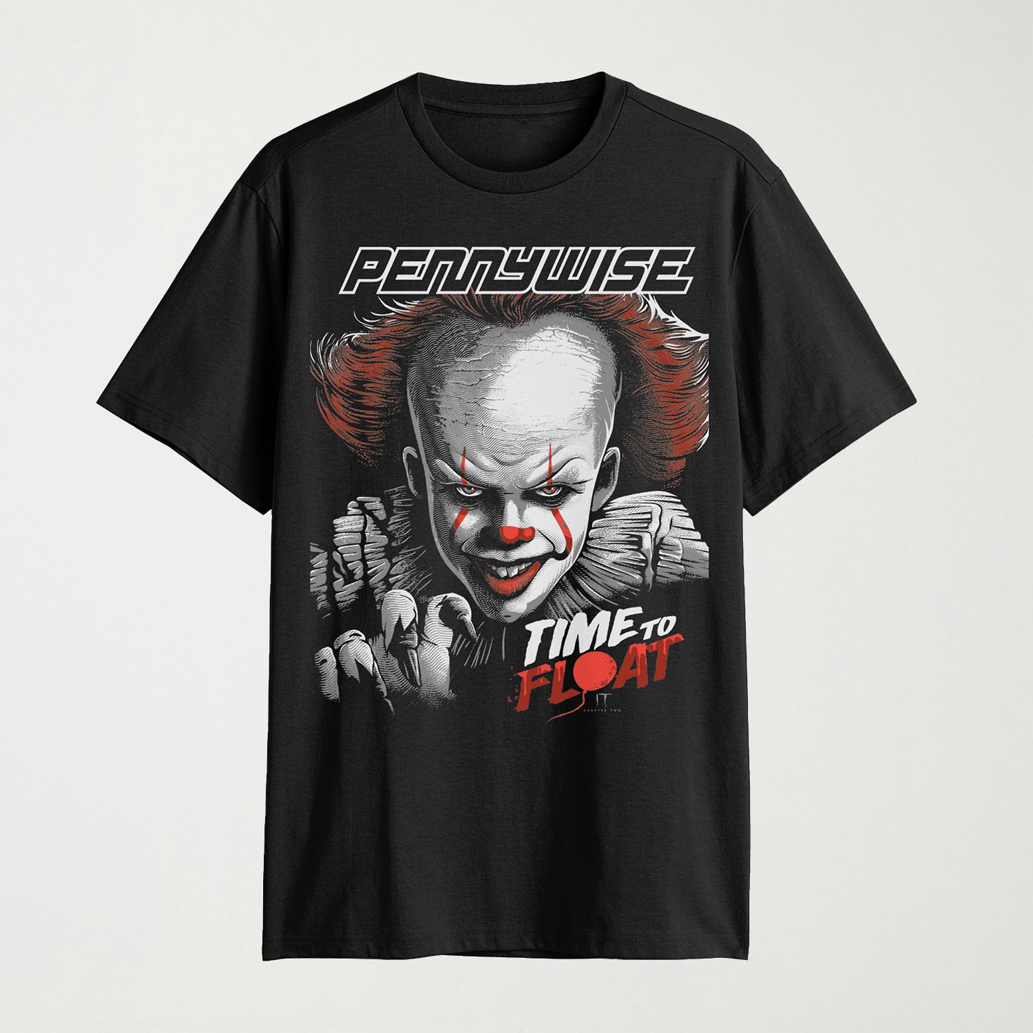 Pennywise Mens Crew Neck Short Sleeve Classic Fit Big and Tall Graphic T-Shirt