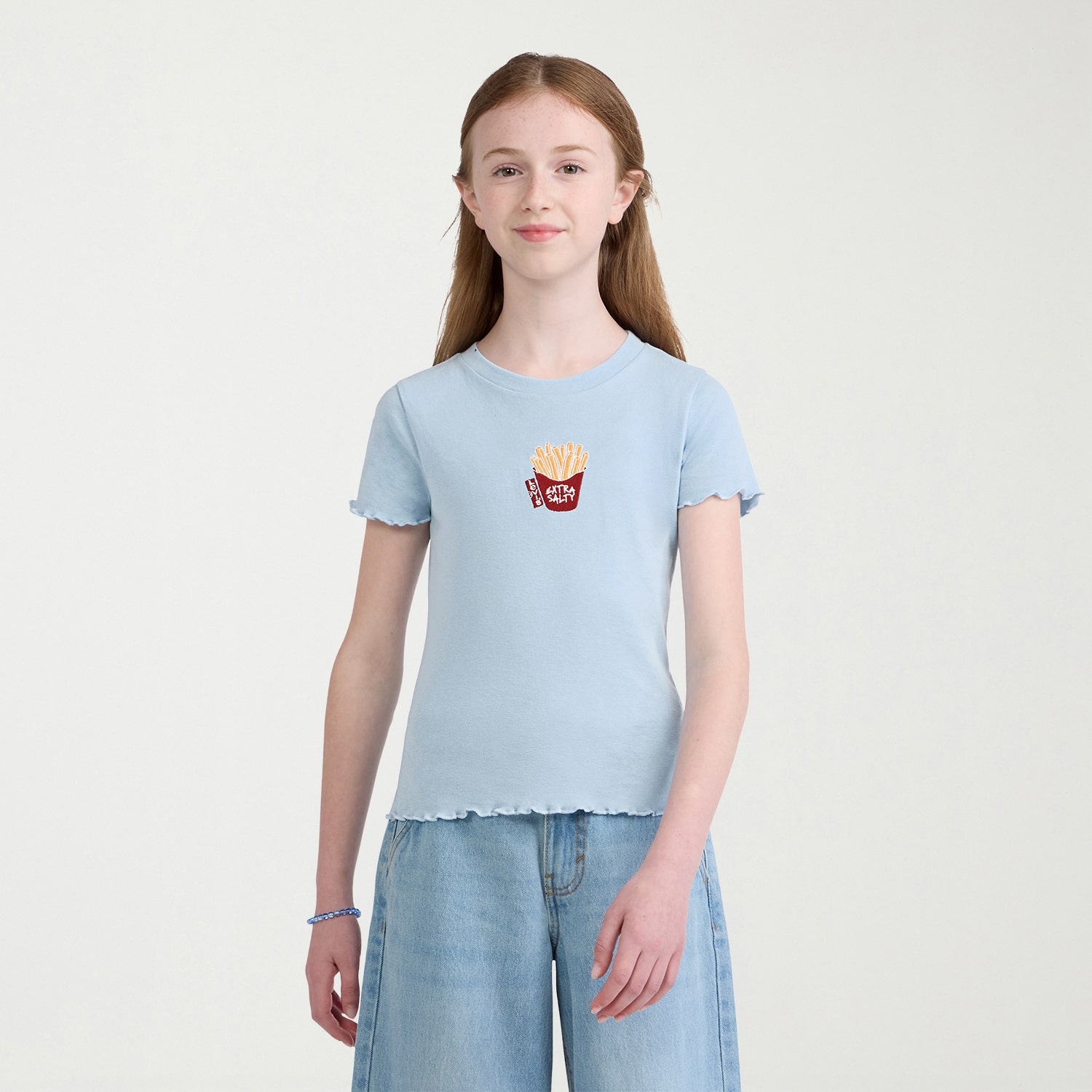 Levi's® Big Kid Girls Crew Neck Short Sleeve T-Shirt