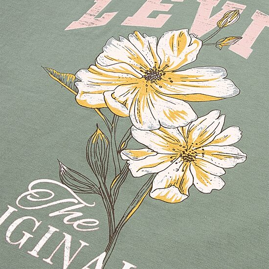 Levi's® Big Kid Girls Crew Neck Short Sleeve T-Shirt
