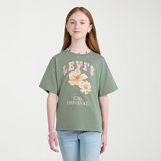 Levi's® Big Kid Girls Crew Neck Short Sleeve T-Shirt