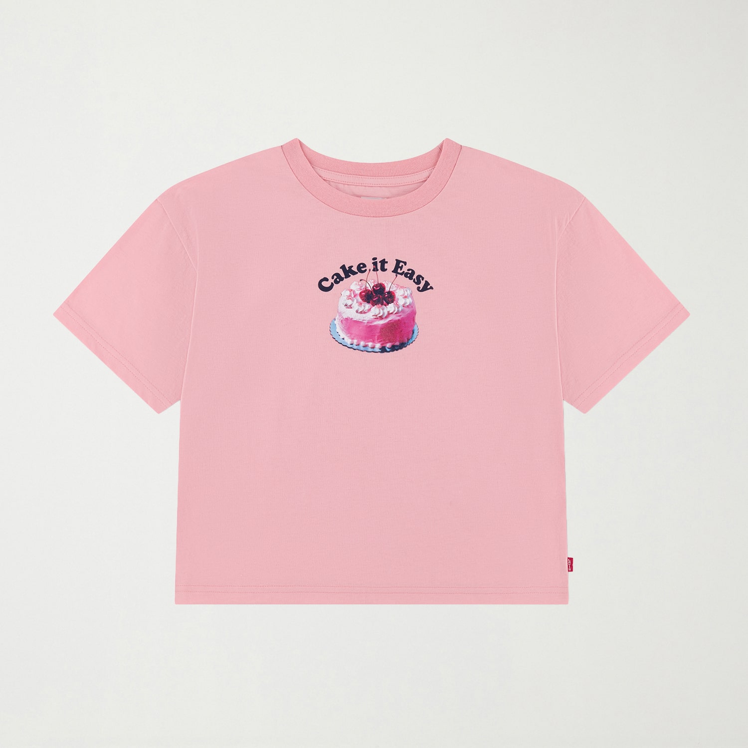 Levi's® Big Kid Girls Crew Neck Short Sleeve T-Shirt