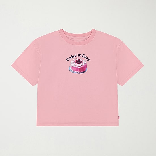 Levi's® Big Kid Girls Crew Neck Short Sleeve T-Shirt