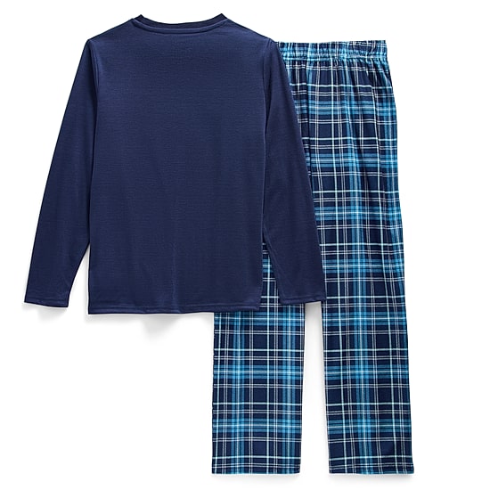 Sleep On It Little & Big Kid Boys Crew Neck Long Sleeve 2-pc. Pajama Set