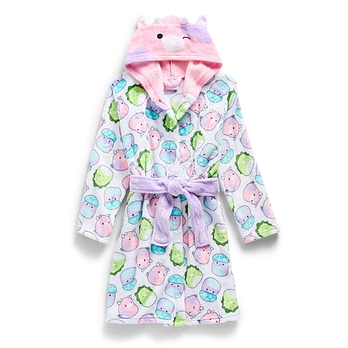 Licensed Properties Kids' Girls Long Sleeve Robe In Brown