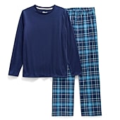 Sleep On It Little & Big Kid Boys Crew Neck Long Sleeve 2-pc. Pajama Set