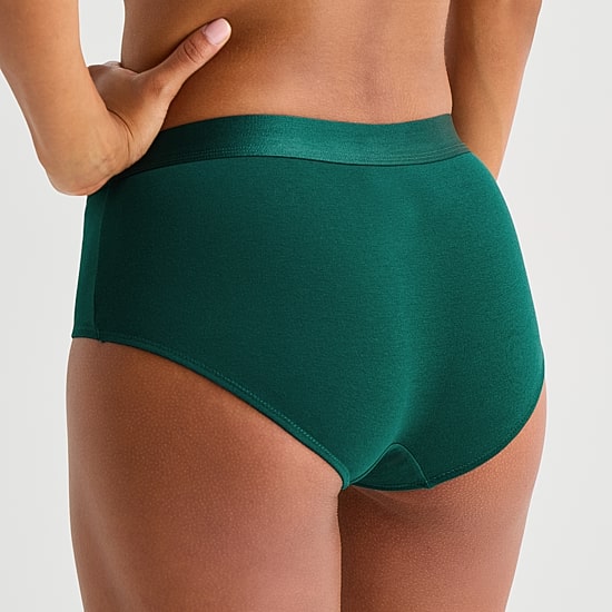 Arizona Body Cotton Elastic Waist Boyshort Panty
