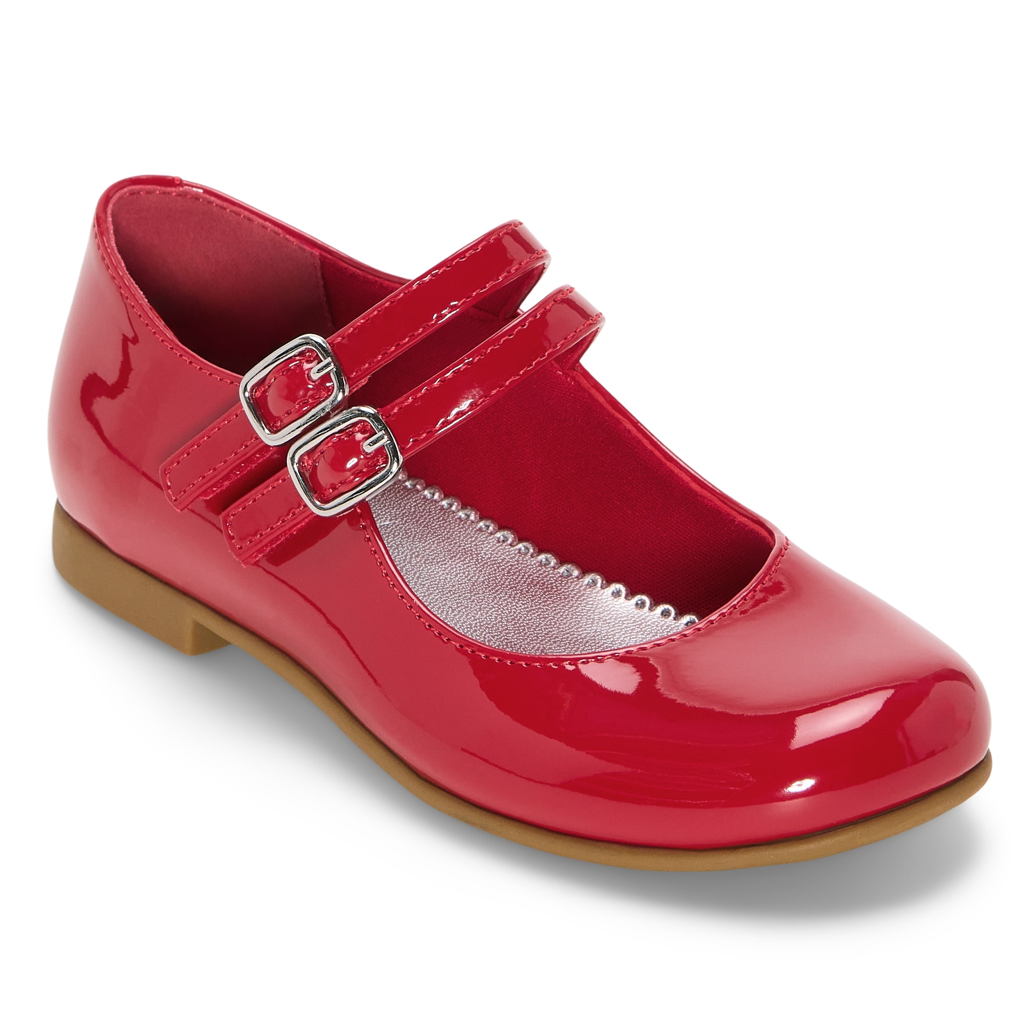 Christie & Jill Dahlia Little Big Kid Girls Round Closed Toe Mary Jane Shoes