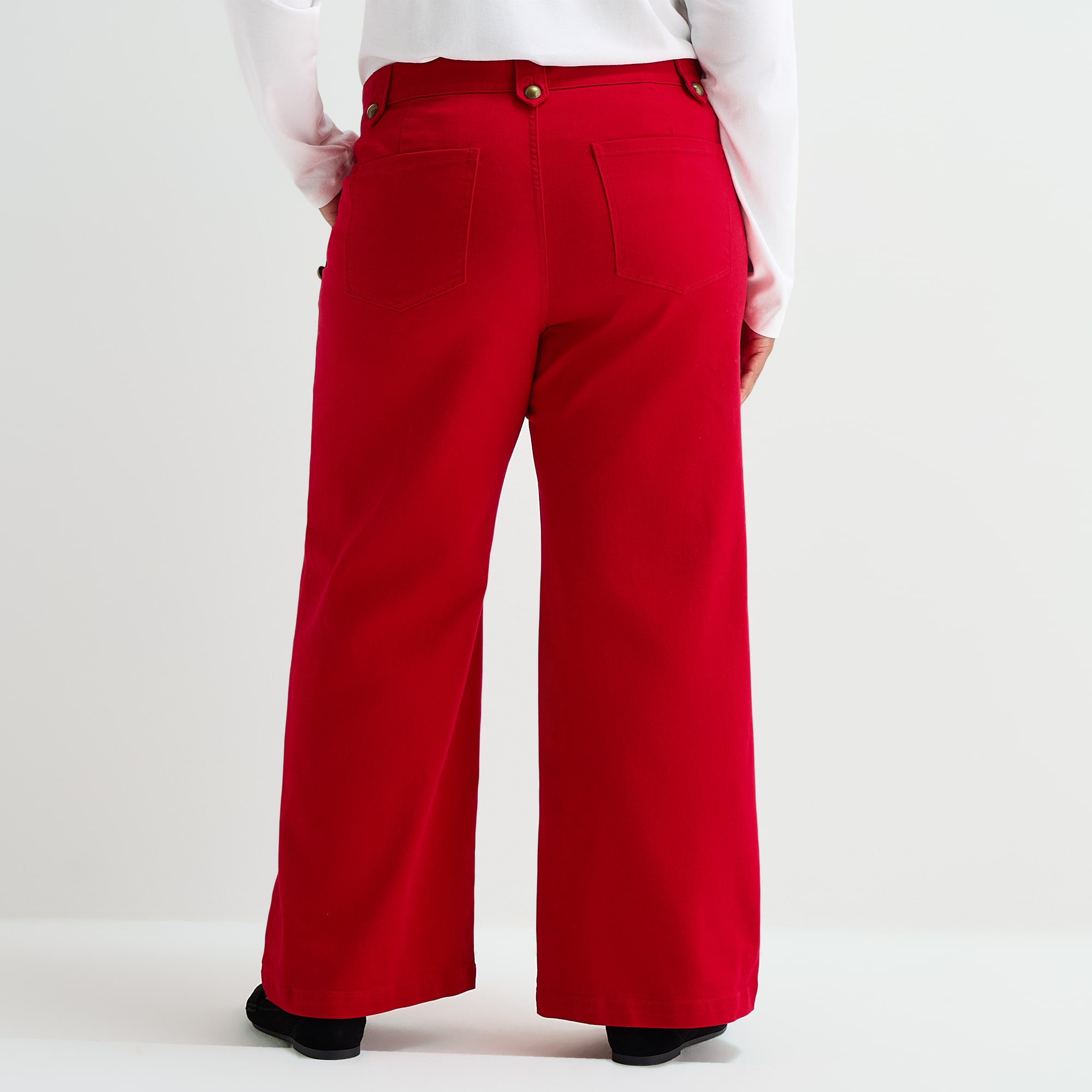 St. John's Bay Womens Plus High Rise Regular Fit Jean