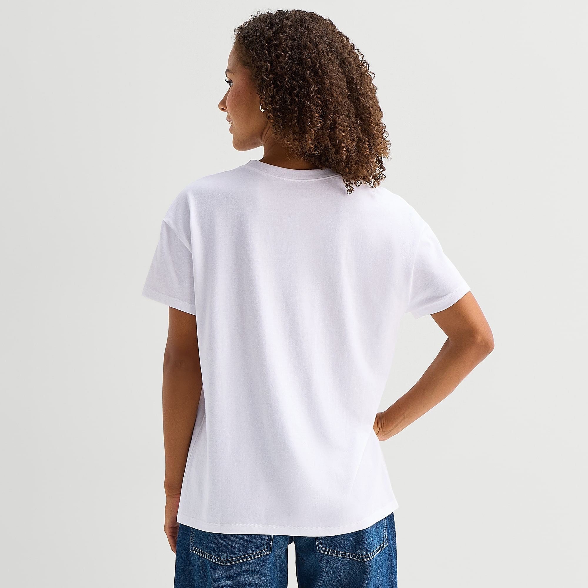 Ratatouille Boyfriend Tee Womens Juniors Crew Neck Short Sleeve Loose Fit Graphic T-Shirt