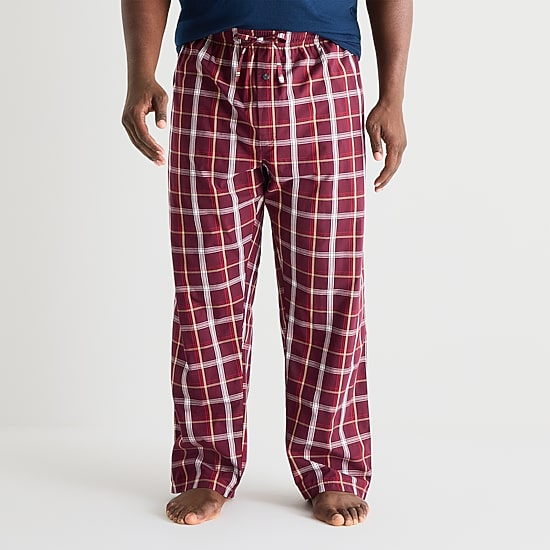 St. John's Bay Mens Big and Tall Pajama Pants