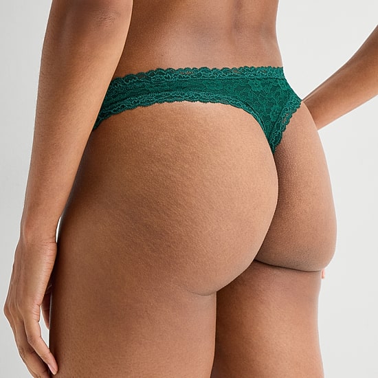 Arizona Body All Over Lace Thong Panty