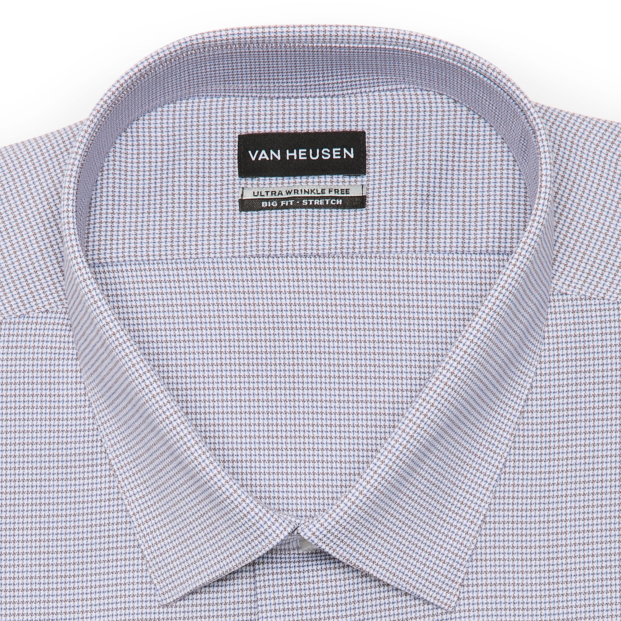 Van Heusen Ultra Flex Big and Tall Mens Regular Fit Wrinkle Free Long Sleeve Dress Shirt