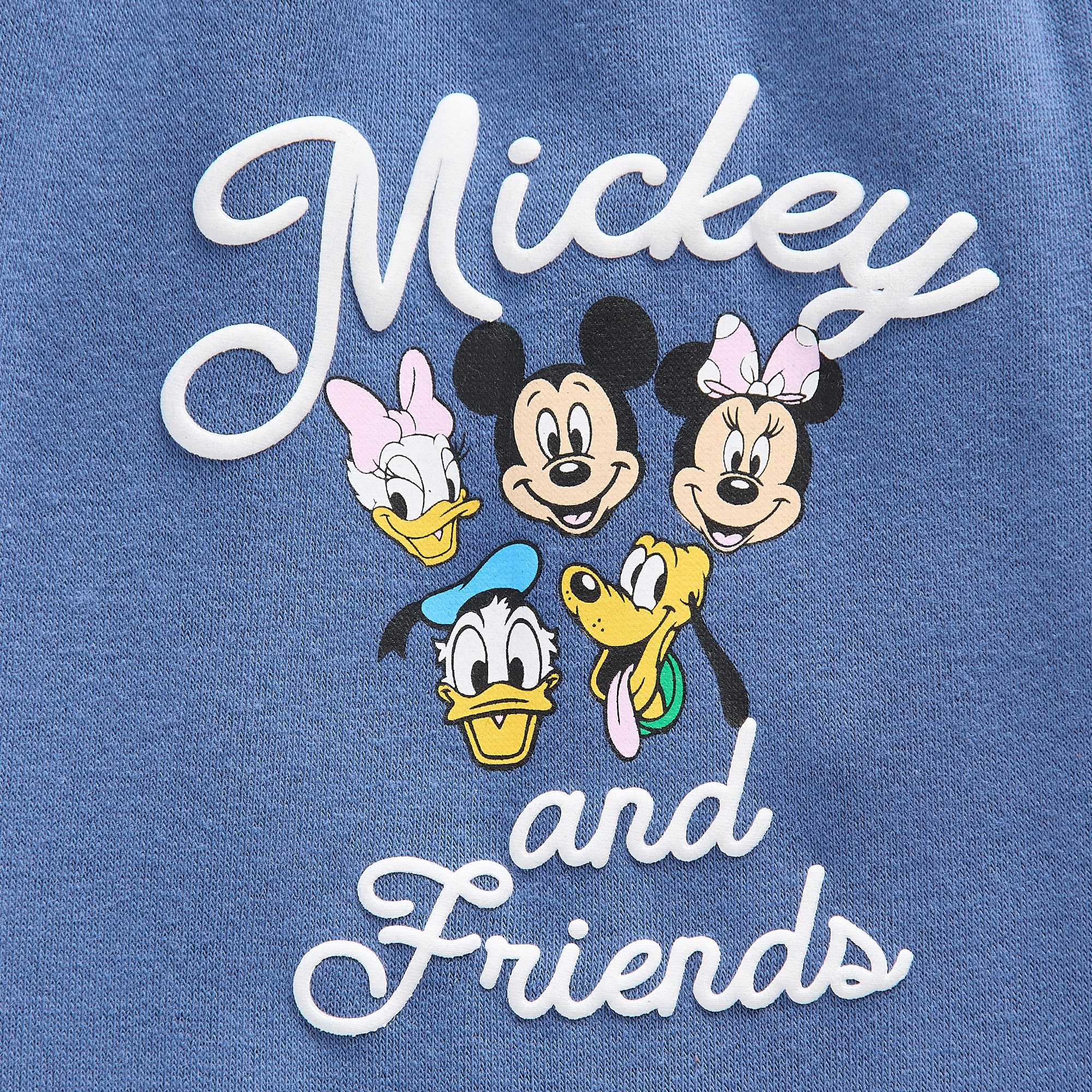 Mickey & Friends Wide Leg Bottom Womens Juniors Mouse Sweatpant