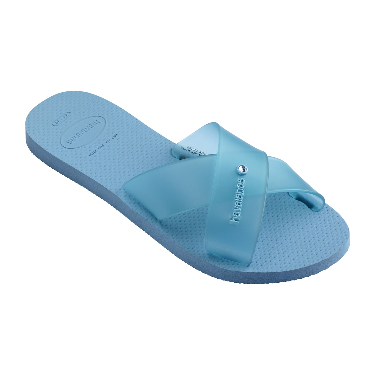 Havaianas® Womens Aqua Jelly Slide Sandals
