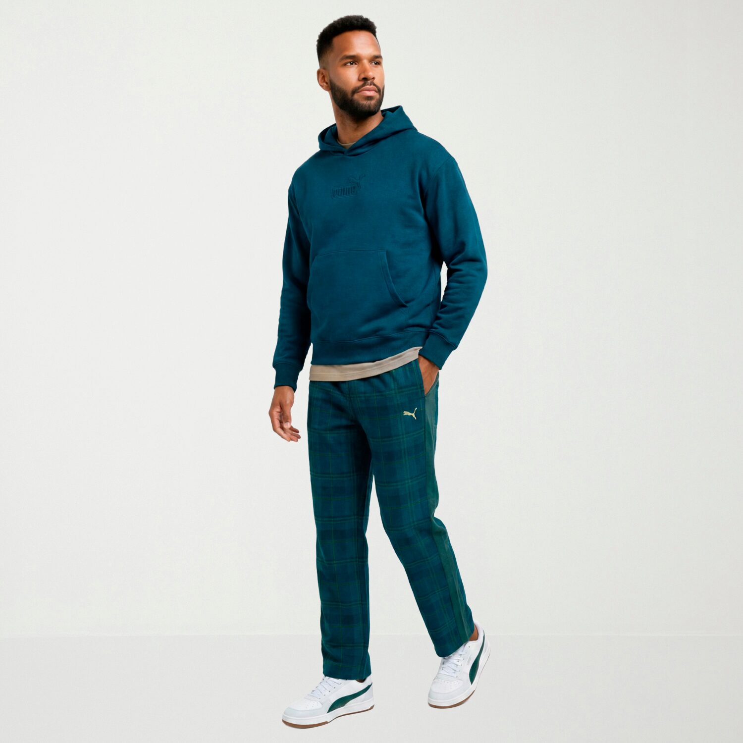 PUMA Mens Long Sleeve Active Hoodie