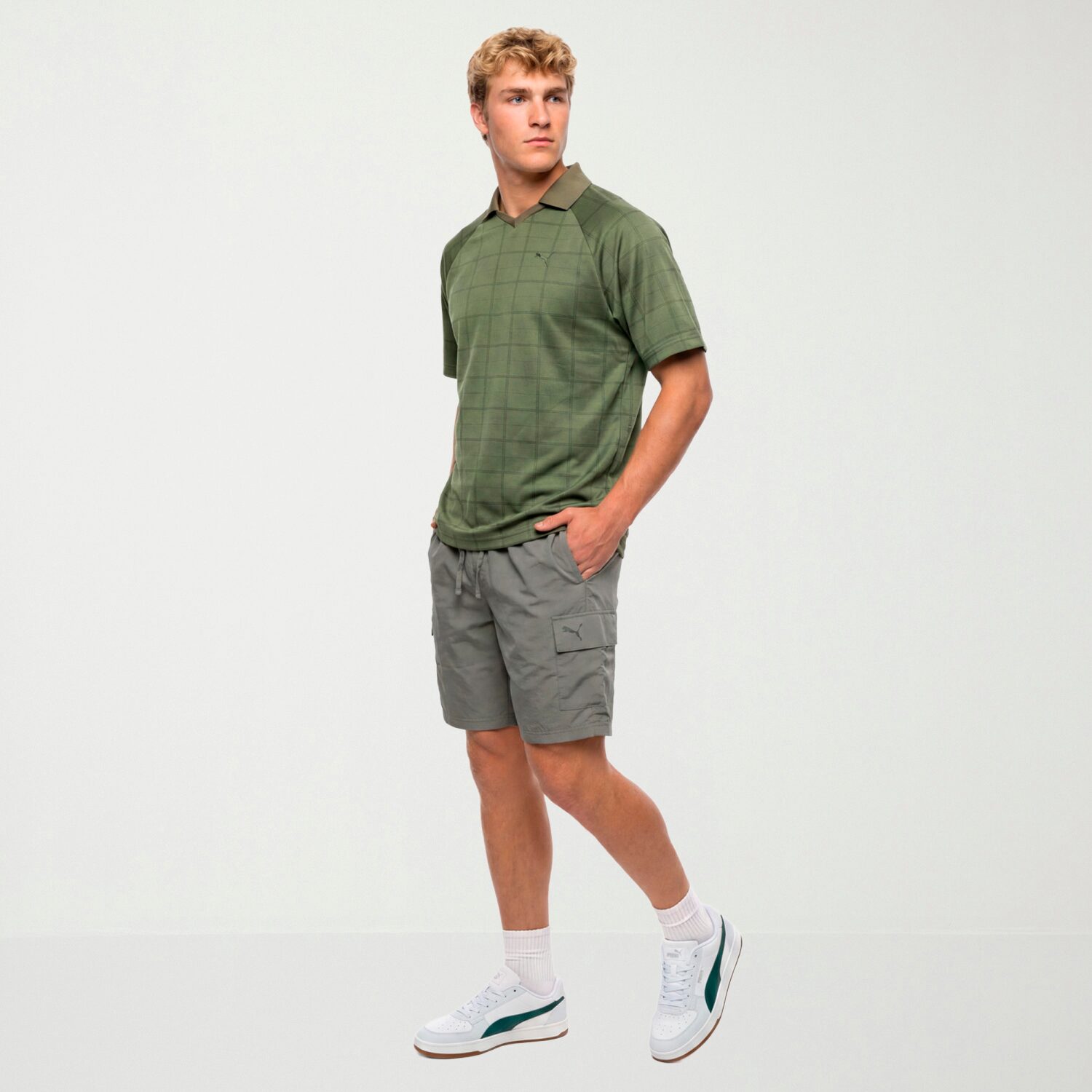 PUMA Mens Short Sleeve Polo Shirt
