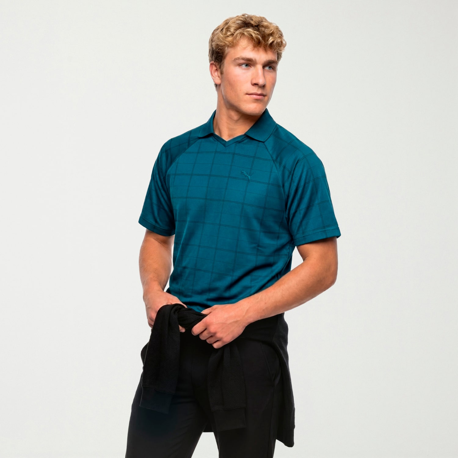 PUMA Mens Short Sleeve Polo Shirt