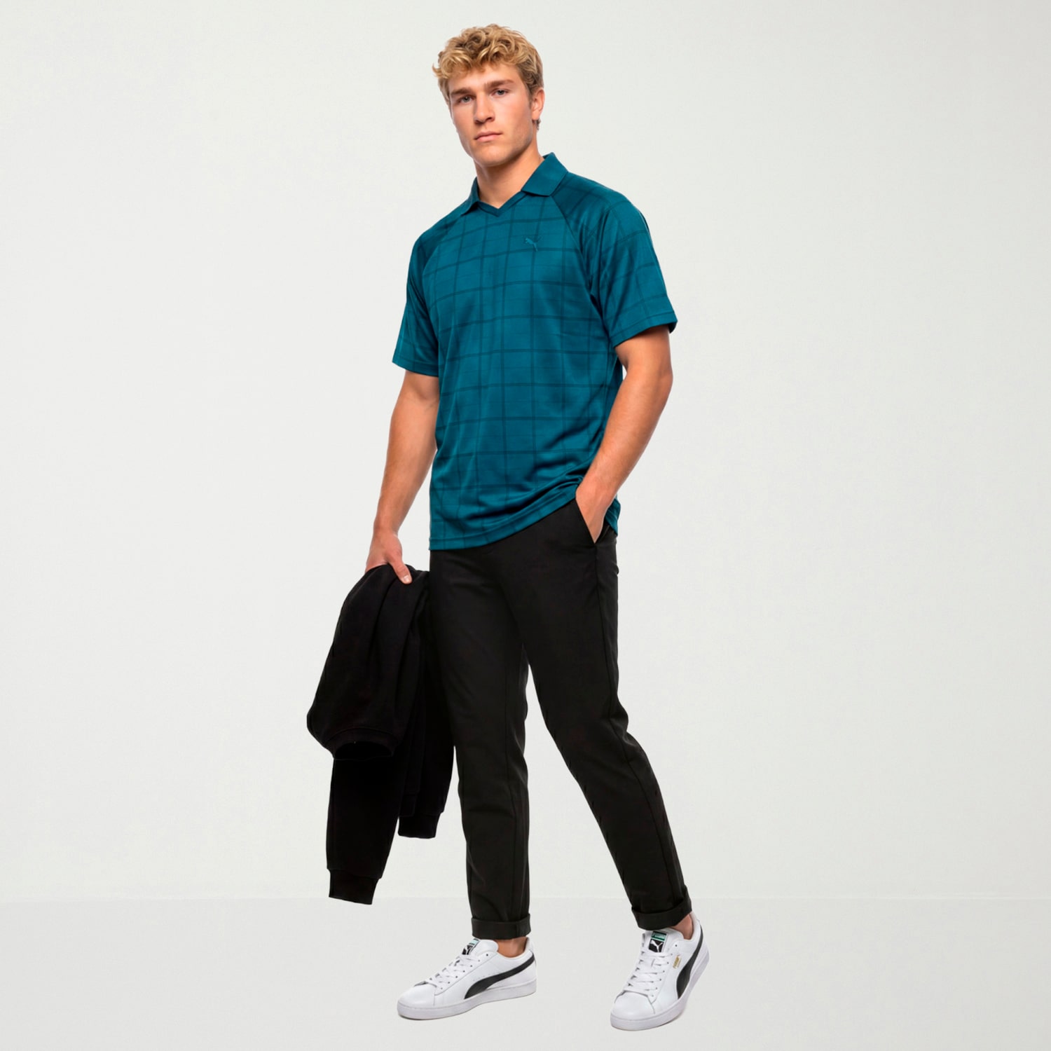 PUMA Mens Short Sleeve Polo Shirt