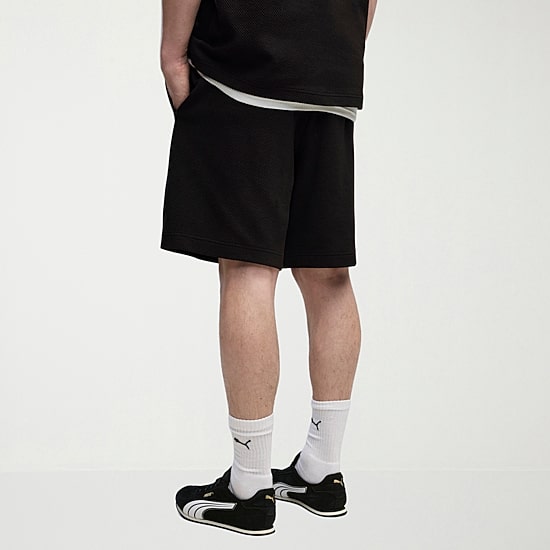 PUMA Mens 8" Mid Rise Workout Shorts