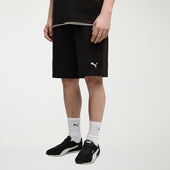 PUMA Mens 8" Mid Rise Workout Shorts