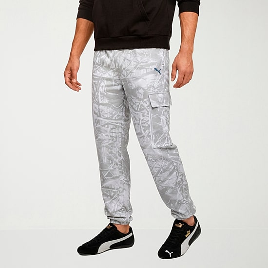 PUMA Mens Straight Regular Fit Active Cargo Pant
