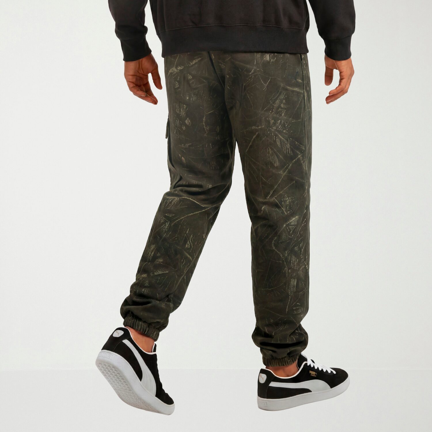 PUMA Mens Straight Regular Fit Active Cargo Pant