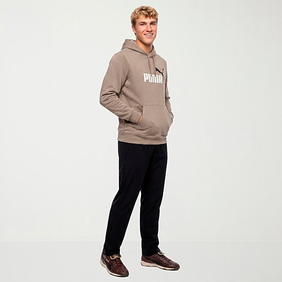 PUMA Mens Tapered Mid Rise Regular Fit Track Pant
