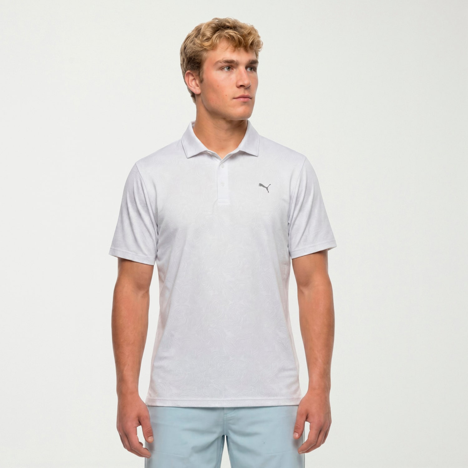 PUMA Mens Short Sleeve Polo Shirt