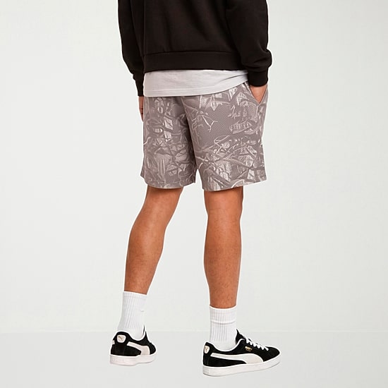 PUMA Mens 8" Mid Rise Workout Shorts