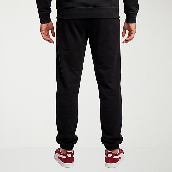 PUMA Mens Comfort Waistband Tapered Mid Rise Regular Fit Fleece Sweatpant