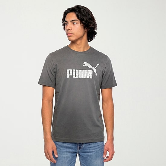 PUMA Mens Crew Neck Short Sleeve Regular Fit Graphic T-Shirt
