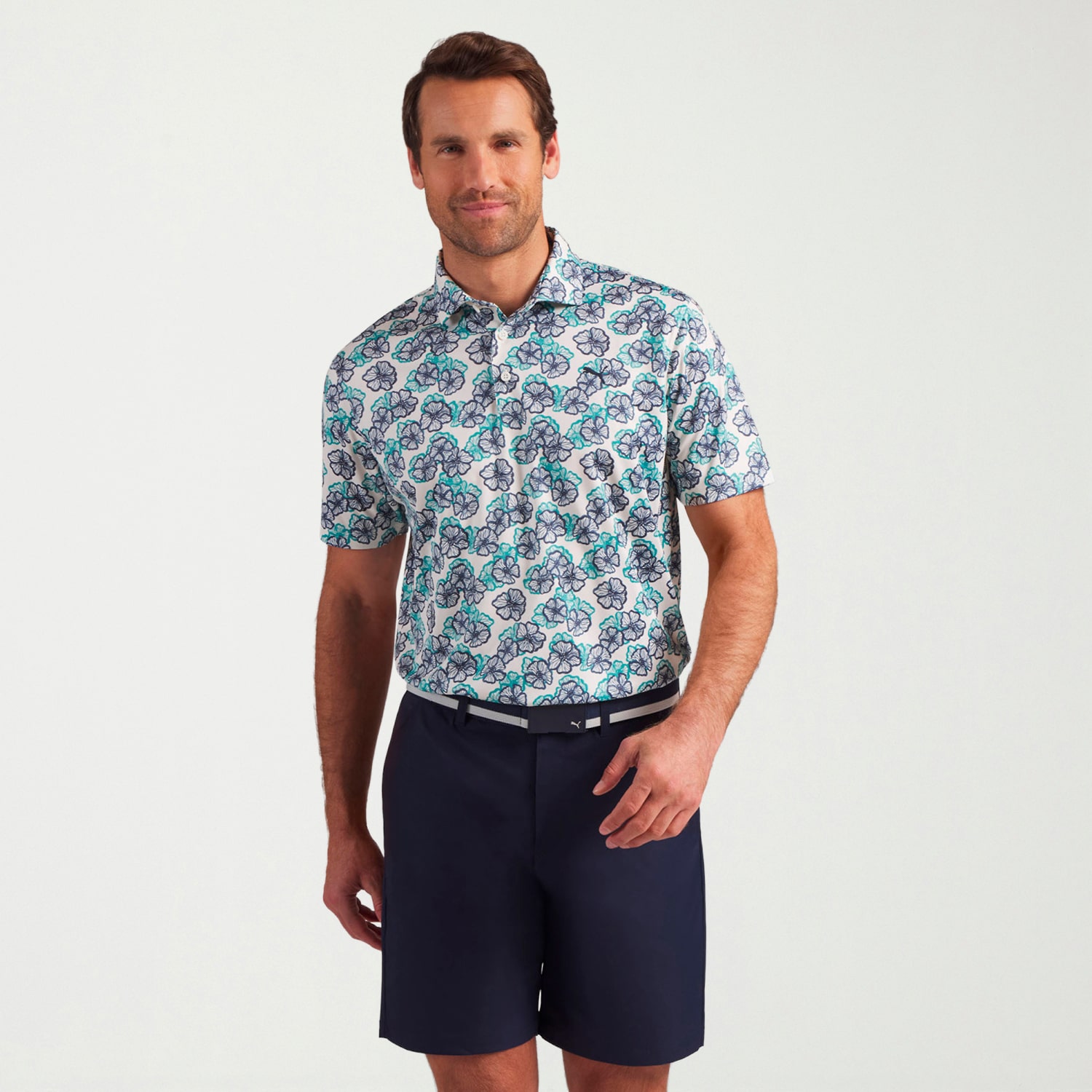 PUMA Mens Short Sleeve Polo Shirt