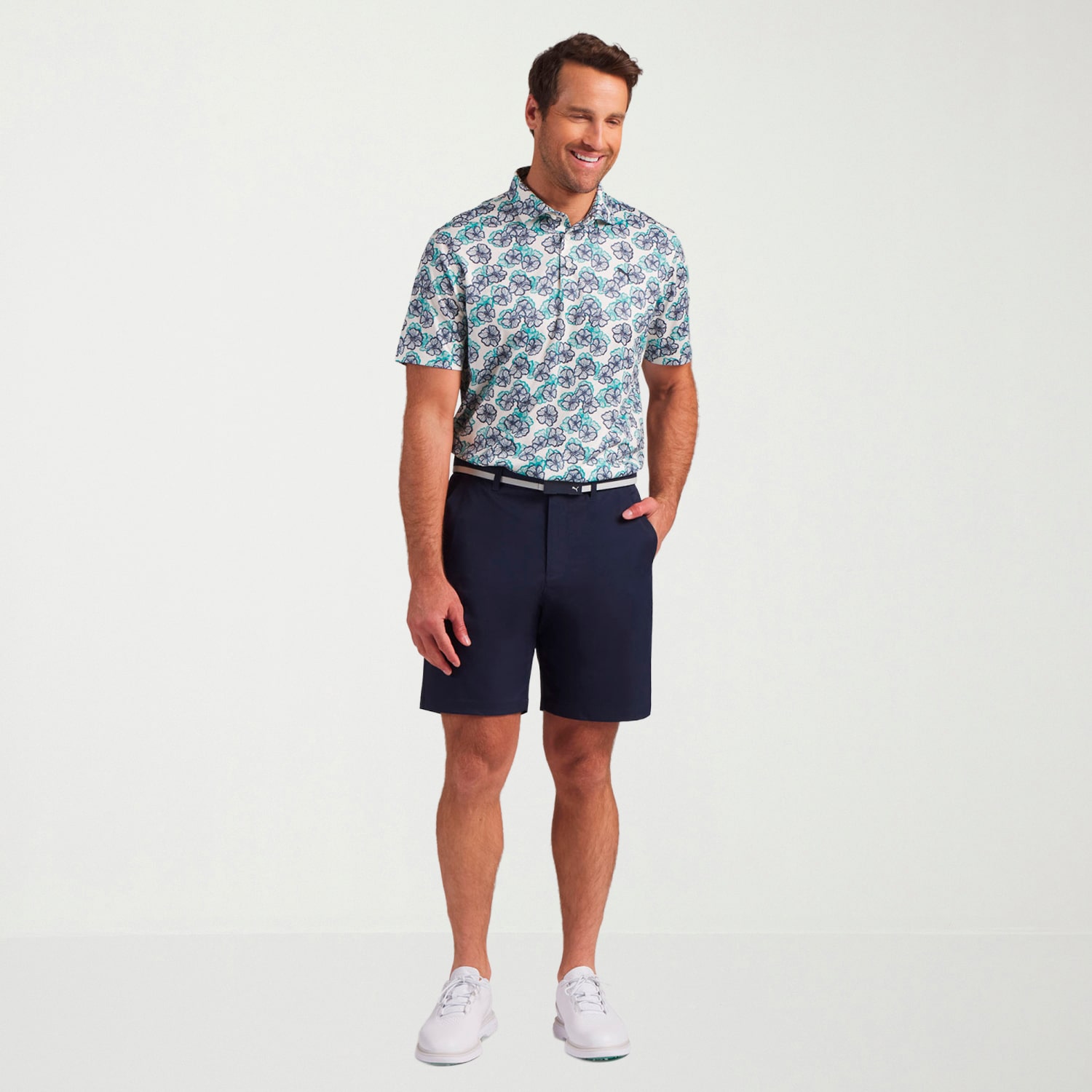 PUMA Mens Short Sleeve Polo Shirt