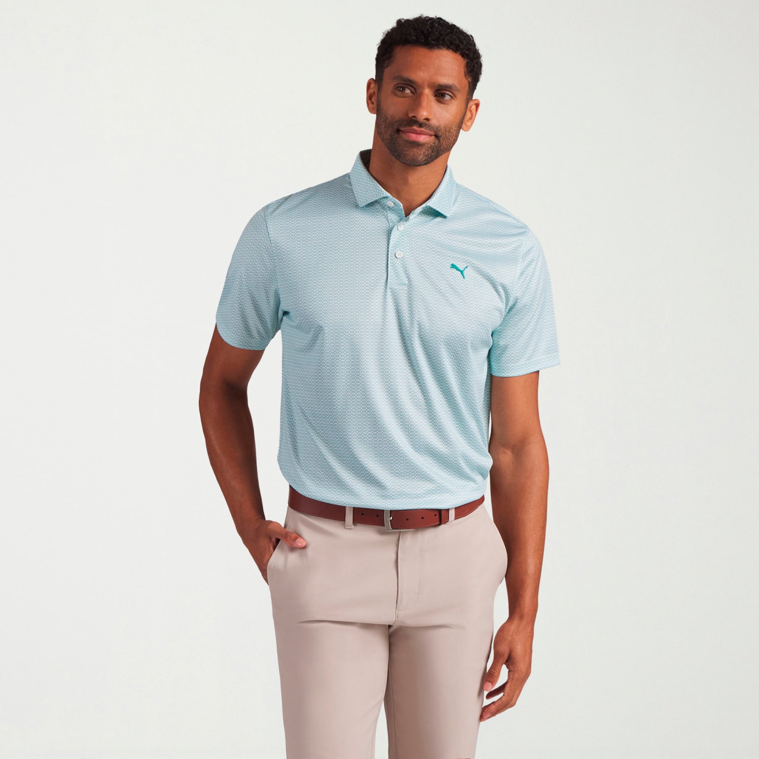 PUMA Mens Short Sleeve Polo Shirt