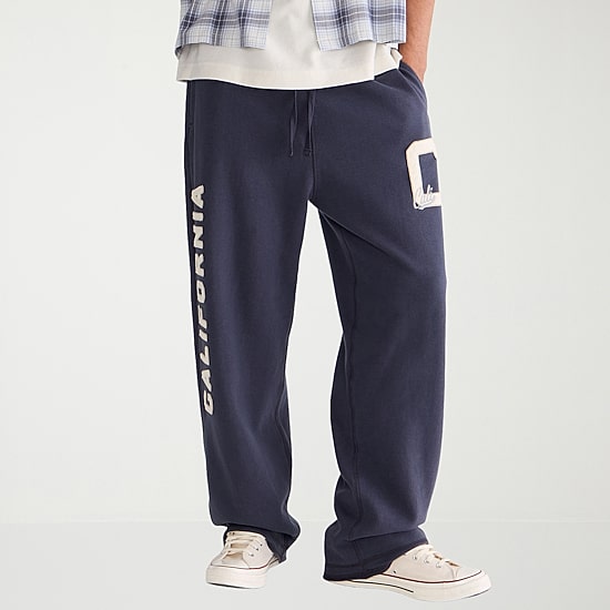 AEROPOSTALE Mens Regular Fit Fleece Sweatpant